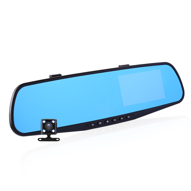 [HCM]Camera hành trình dạng gương chiếu hậu 4.0 (Ghi đơn ) - Hỗ trợ chức năng phát hiện chuyển động & chức năng cảm biến G & tầm nhìn ban đêm IR