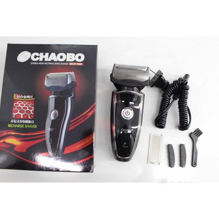 Máy cạo râu chaobo rscw-9300 - dòng máy cạo&tỉa râu cao cấp - giảm 50% ngayhôm nay, bảohành 1 đổi 1 toàn quốc