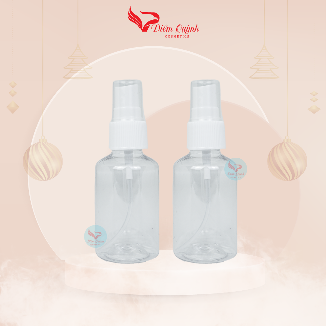 Bình chiết dung dịch 50ml, Lọ chiết nhựa cao cấp