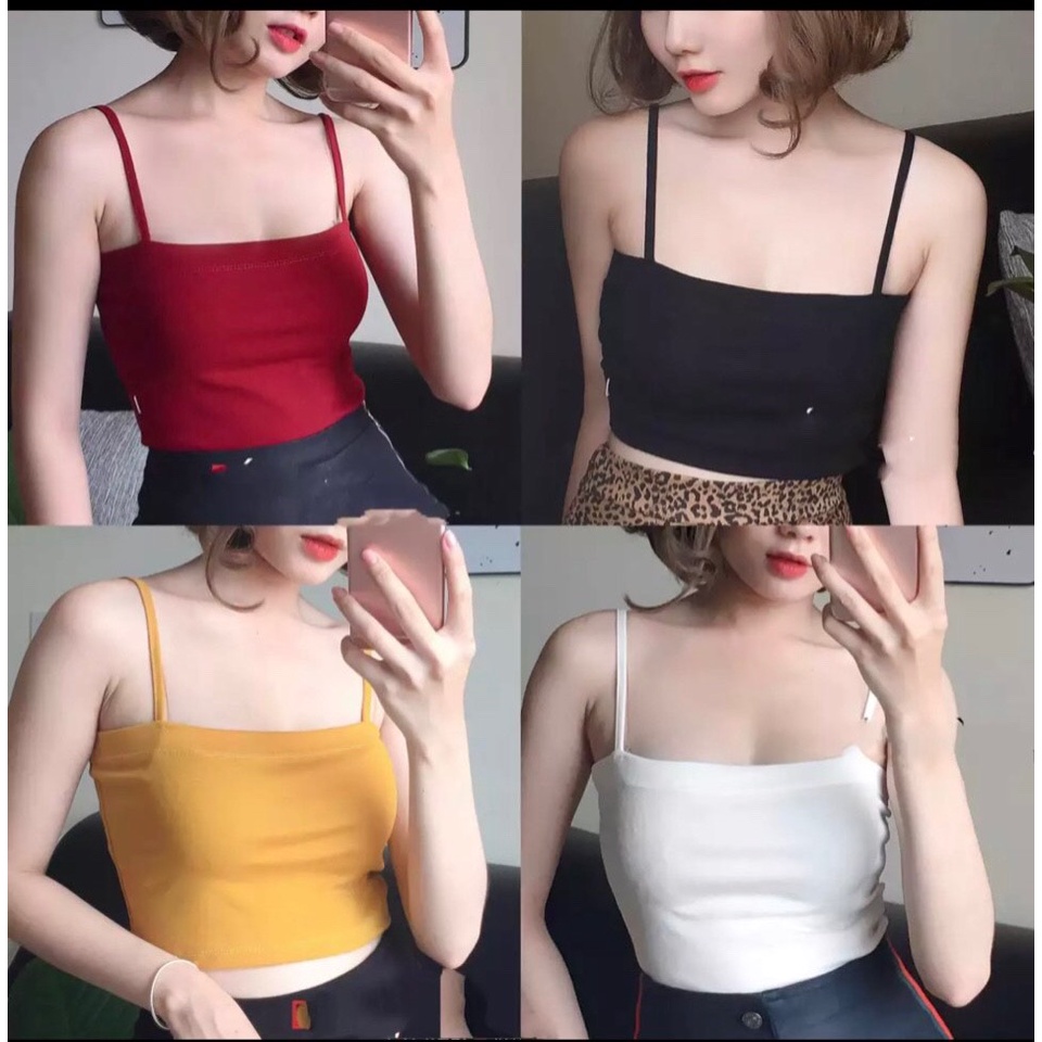 Áo 2 dây sợi bún