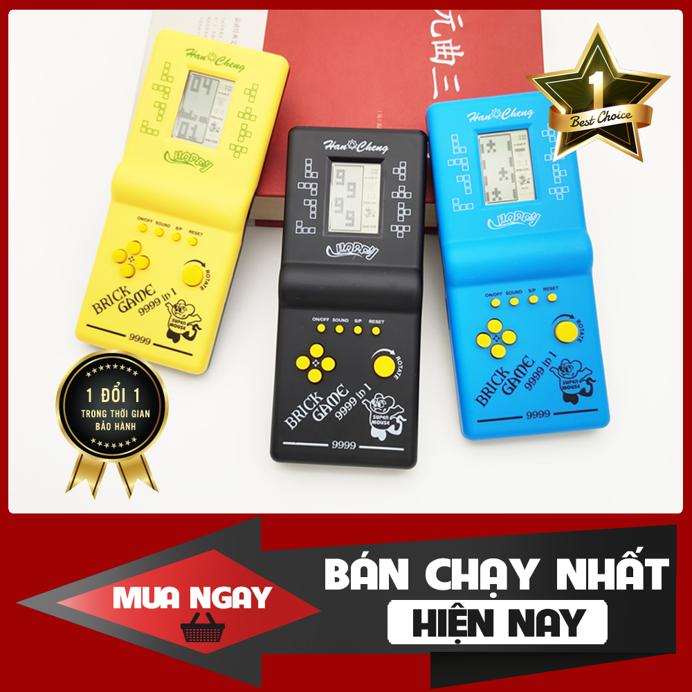 Máy chơi game cầm tay huyền thoại đua xe, xếp gạch, bắn gạch, bắn bi...,Brick Game, [Game Huyền Thoại ] Máy Trò Chơi Điện Tử Siêu Kinh Điển Brick Game