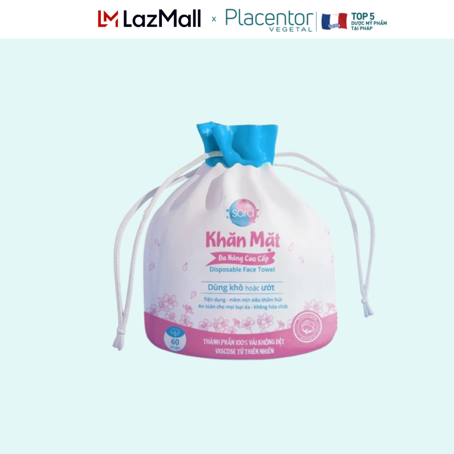 Khăn Mặt Đa Năng Cao Cấp SORA (60 Miếng)