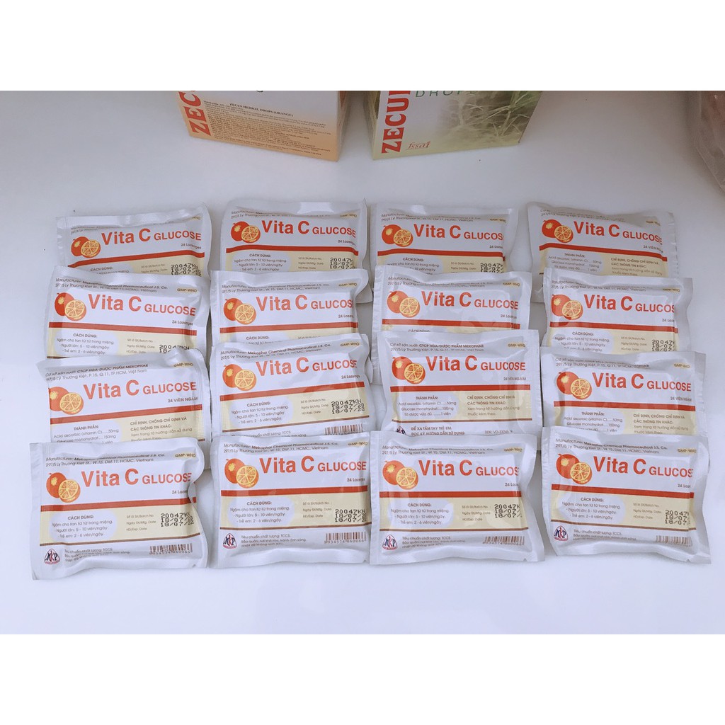 Kẹo ngậm tuổi thơ VitaC combo 10 gói