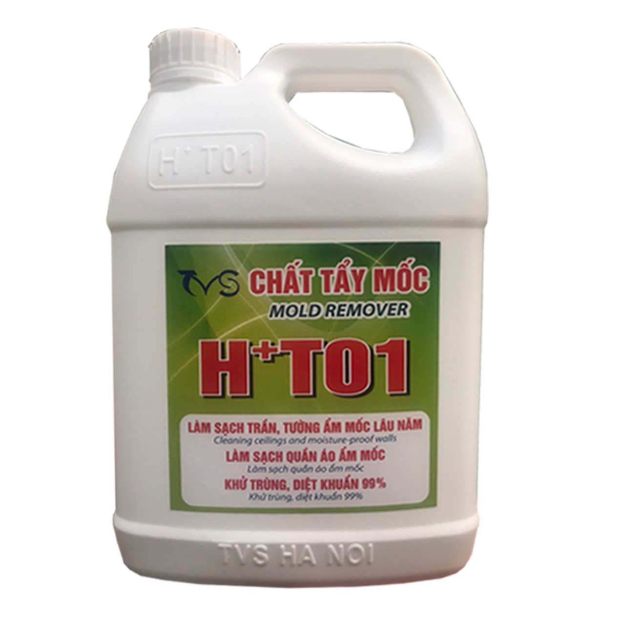 Chất tẩy Mốc HT01 1.8 lít - Tẩy Mốc Tường - Tẩy Mốc quần áo, khử khuẩn tiệt trùng tốt sạch sẽ
