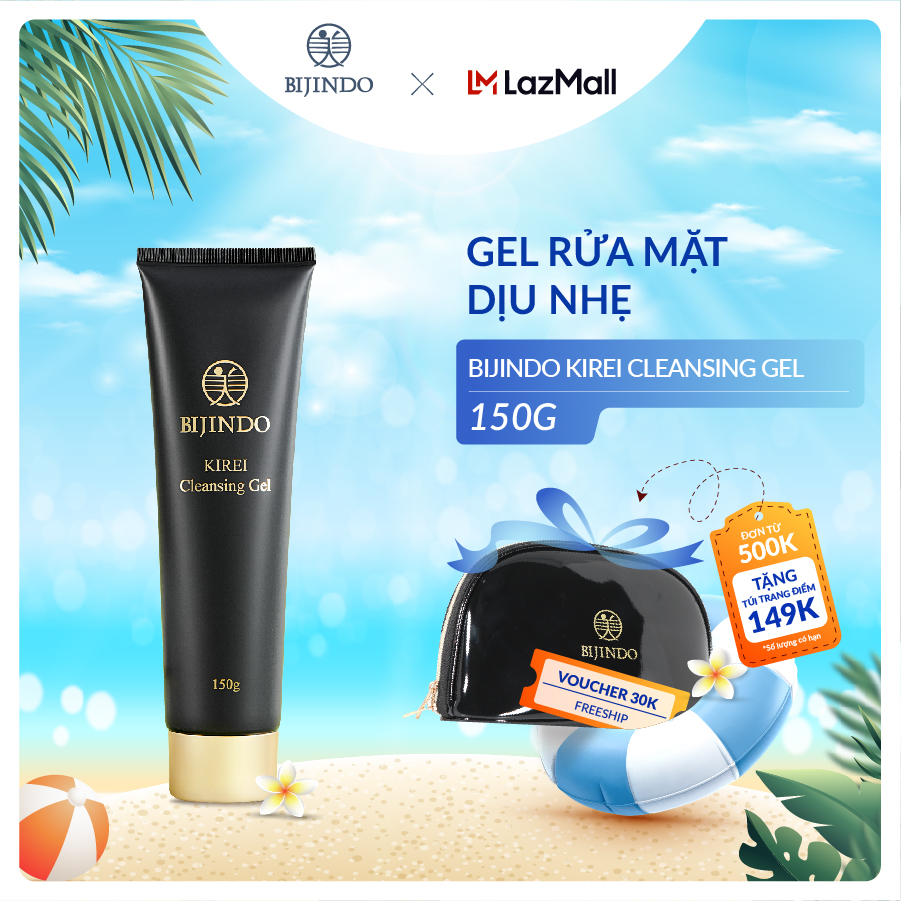 Gel rửa mặt bijindo kirei cleansing gel 150ml