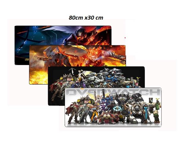 [HCM][200 + mẫu lót chuột] Bàn di chuột lót chuột mouse pad size siêu lớn 80x30x 0.25 cm
