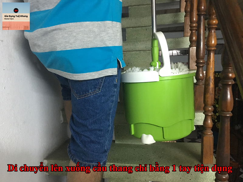 Bộ lau nhà 360 độ scotch brite bộ lau nhà 360 độ