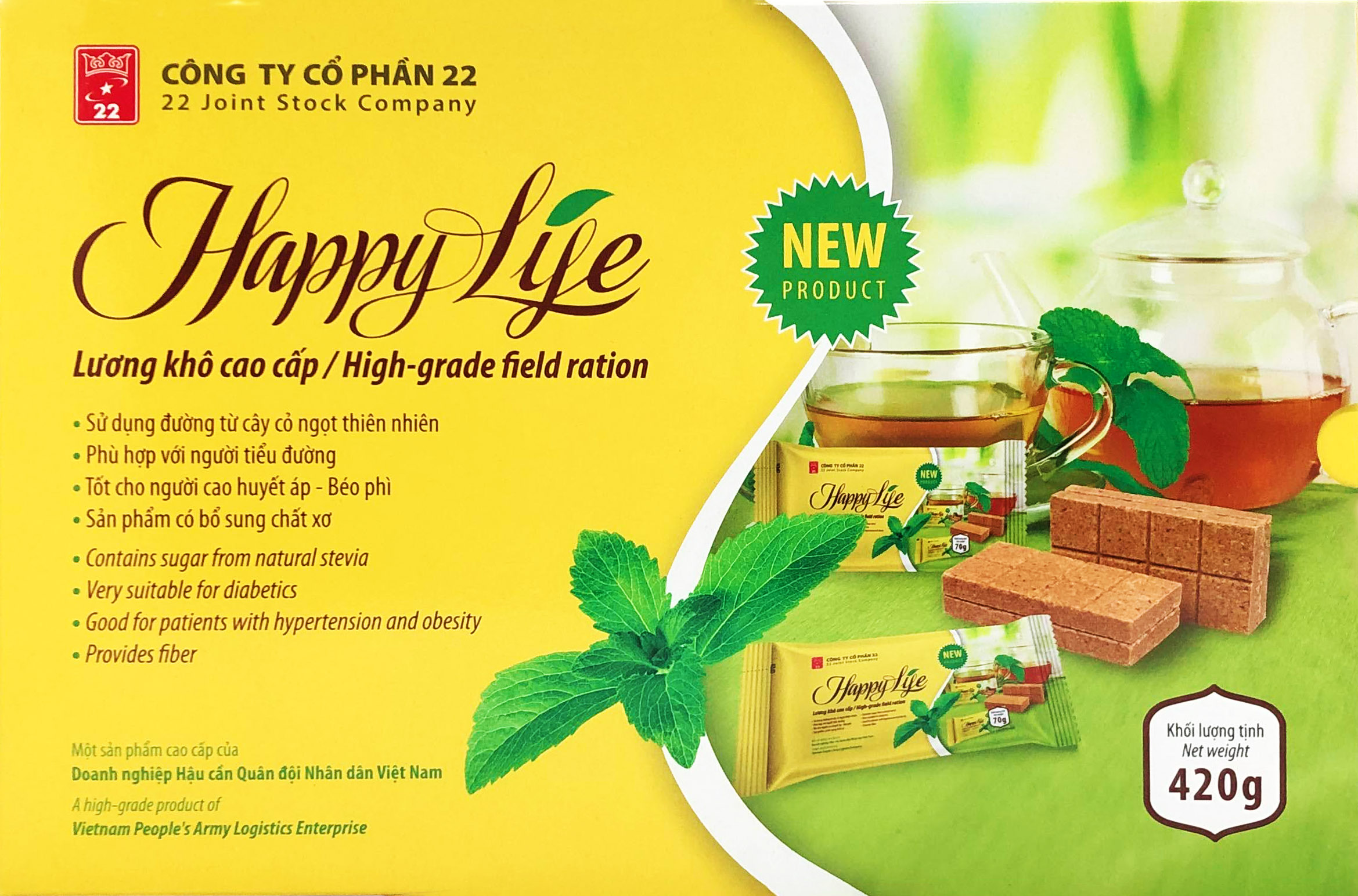 [HCM]Lương Khô Ăn Kiêng Happy Life (tiểu đường cao huyết áp béo phì tim mạch)
