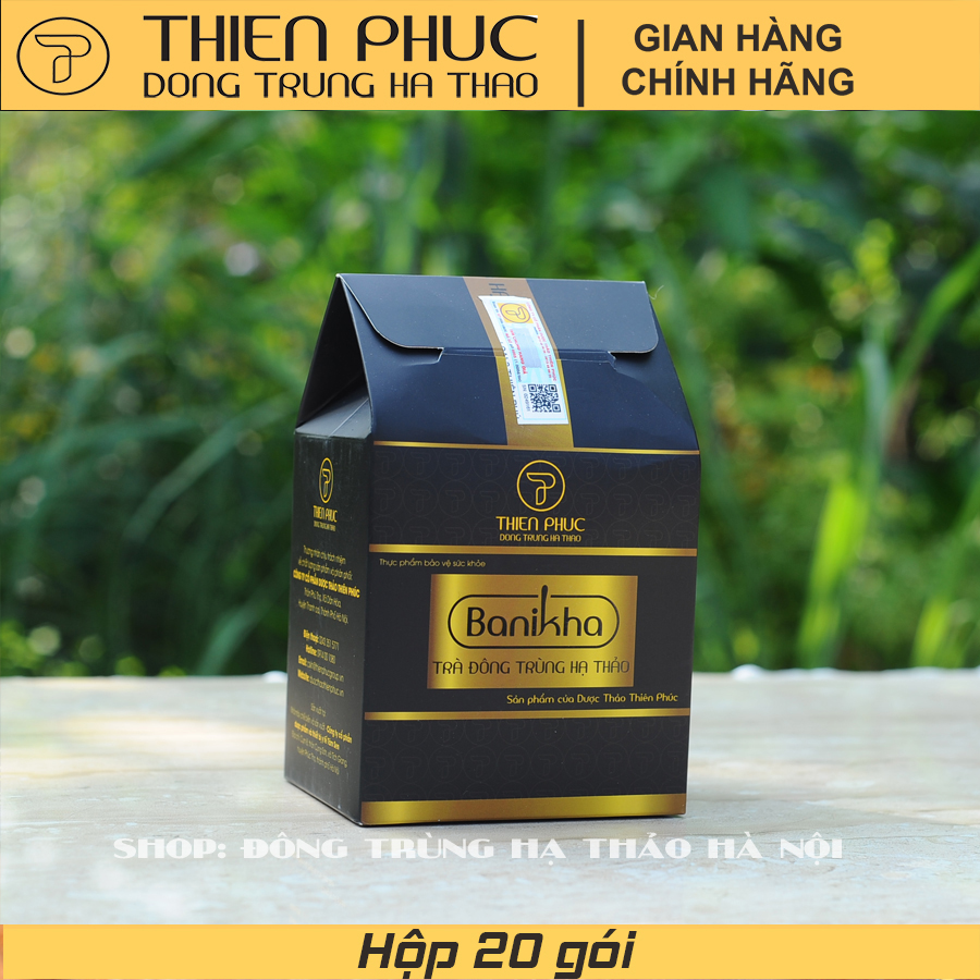 Trà đông trùng hạ thảo Banikha Thiên Phúc