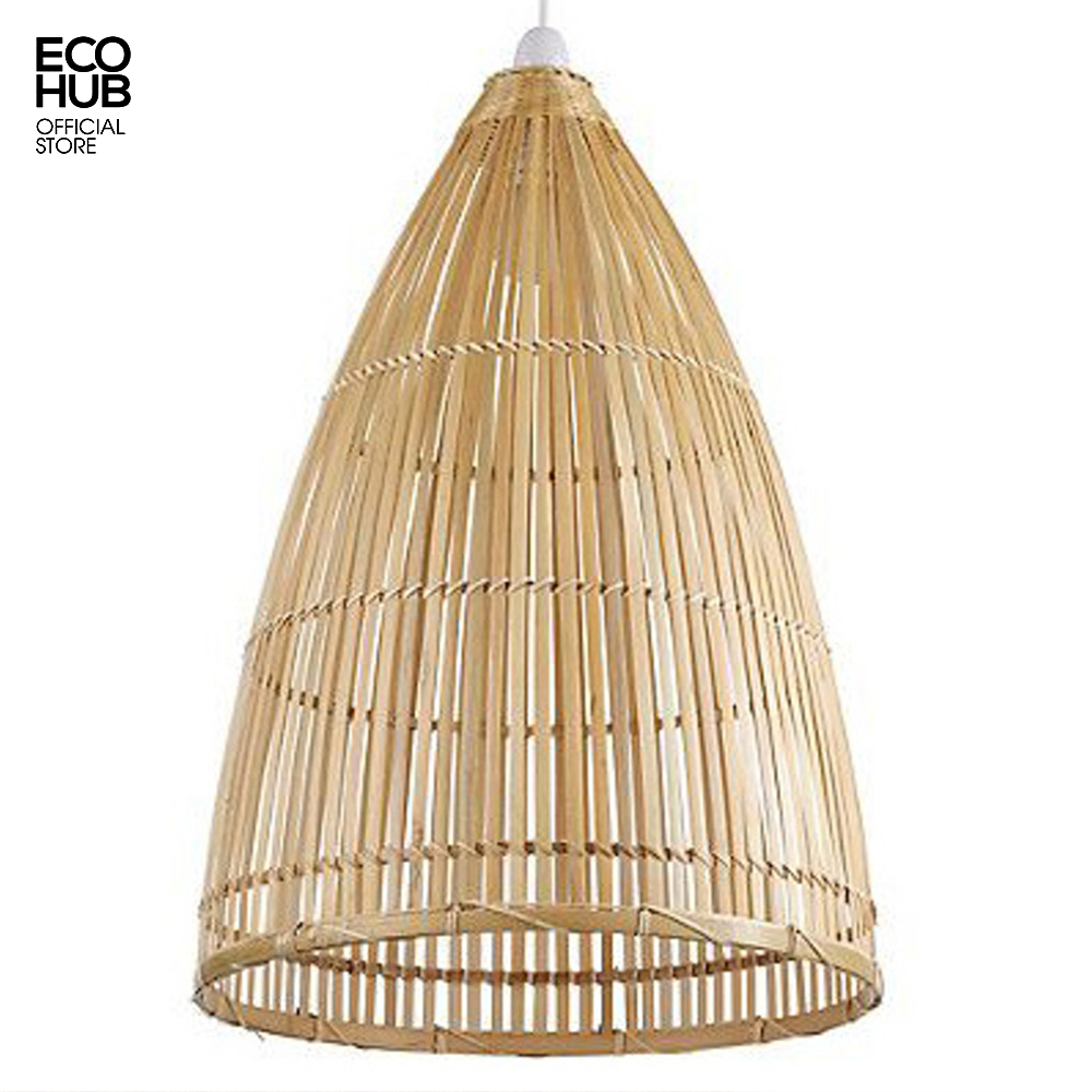 Đèn nơm Tre / Chao đèn nơm tre trang trí nhà hàng EH058