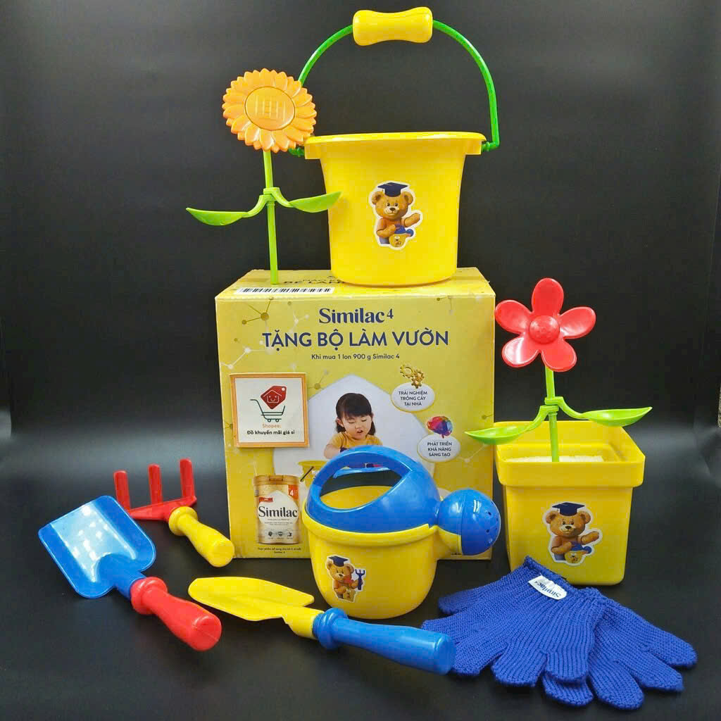Bộ dụng cụ làm vườn giúp cho bé Hkm Similac size lớn