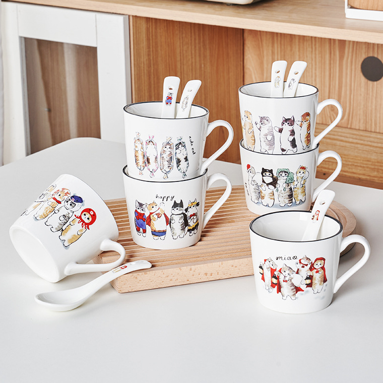 Ly sứ mèo bắc âu dư dư
