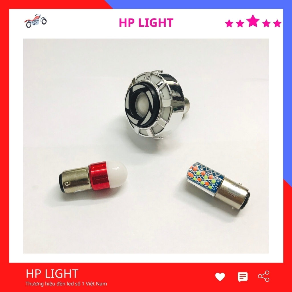 Đèn hậu chớp nháy 7 Màu Lập Lòe chân M5 2 chế độ_ Hậu Nháy HP LIGHT