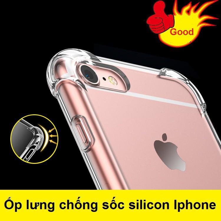 [HCM]Ốp lưng trong chống sốc silicon Iphone