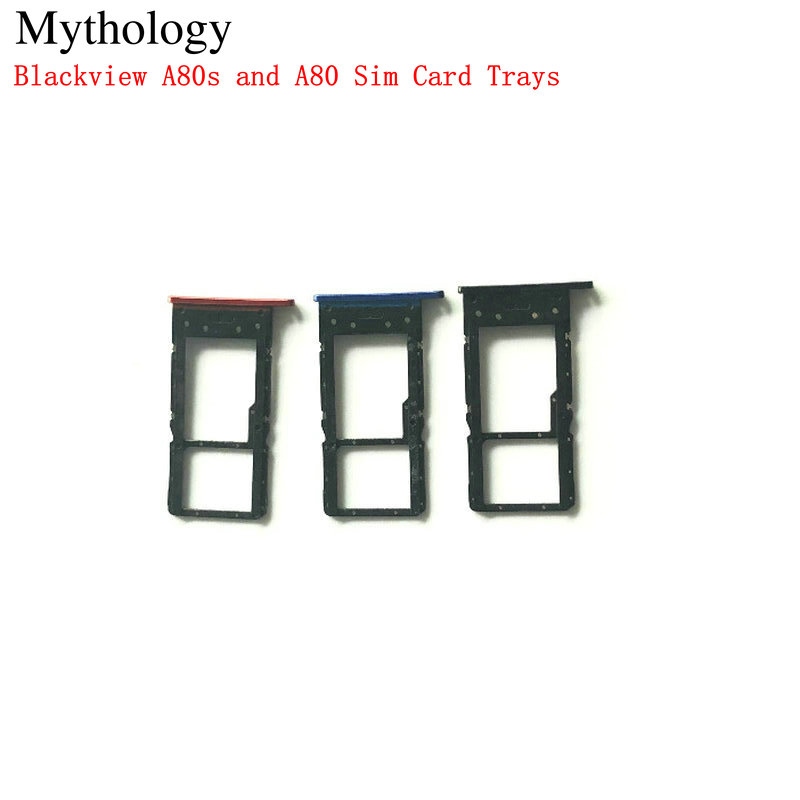 CW Sim Card Trays for A80 A80s Holder 6.21 quot Mobile Phone Original Slot