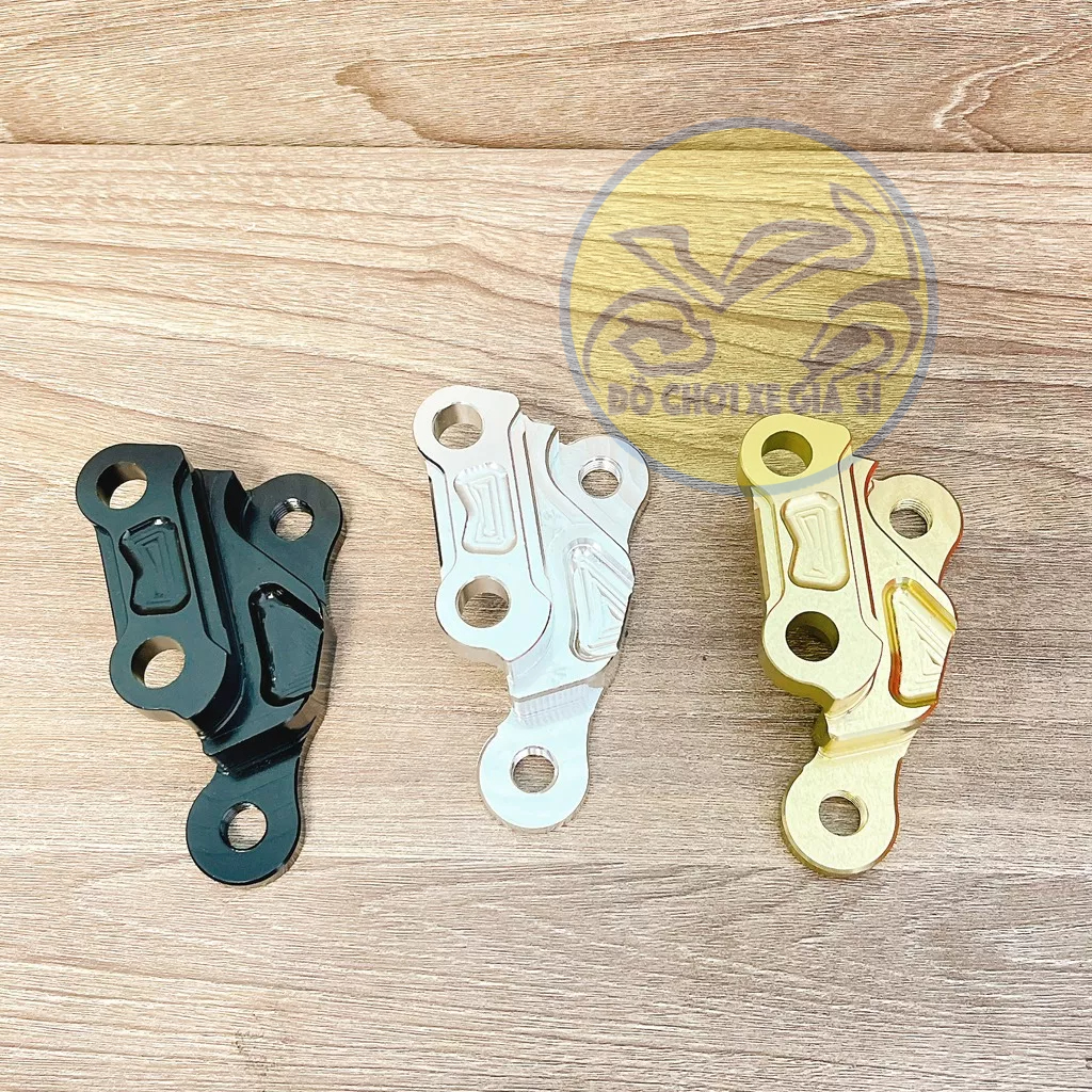 Pad trước xe ex 155/150 đĩa 260/267mm heo 4 piston màu vàng, đen, trắng