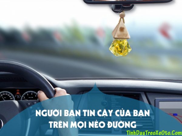 Tinh dầu thơm treo xe hương Bưởi Hồng