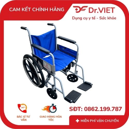 Xe lăn tay sắt STD