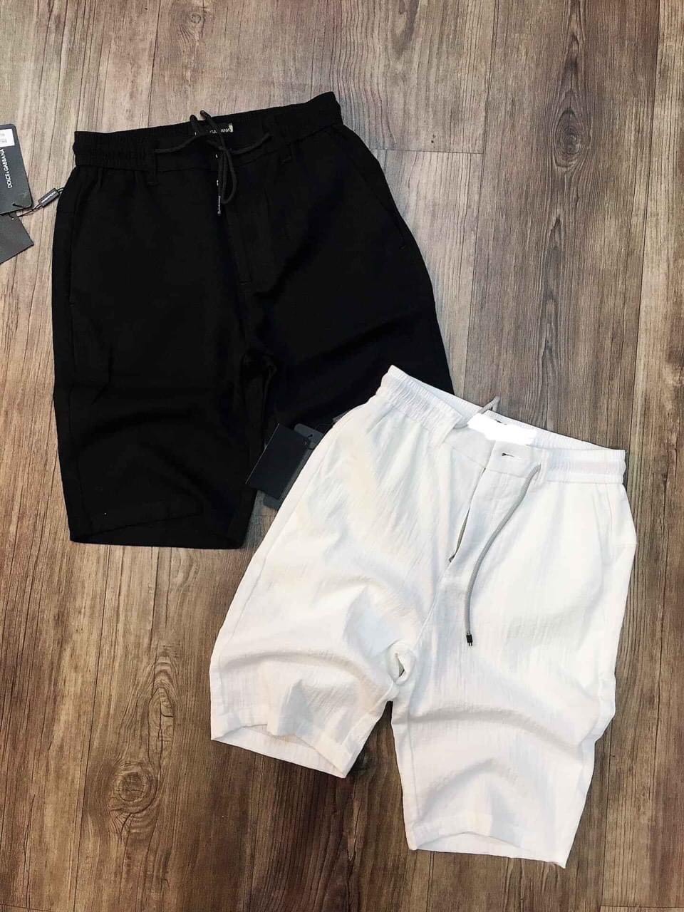 Quần Short đũi đùi nam cao cấp -chất đũi mềm thoáng mát, bền màu