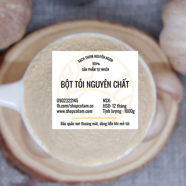 Bột Tỏi Nguyên Chất 1kg