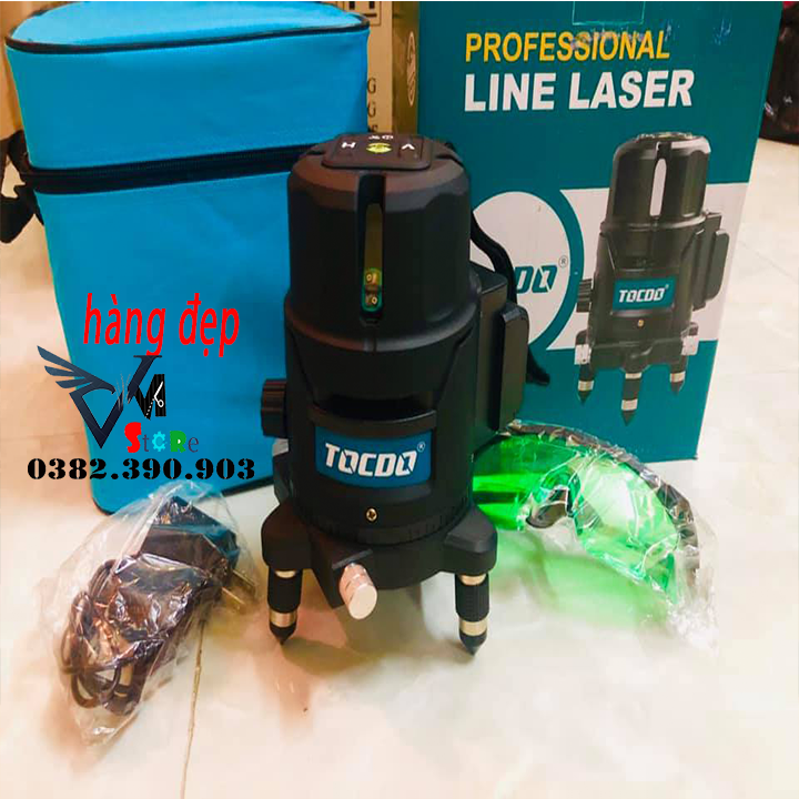 Máy 5 tia xanh - laser 5 tia xanh TOCDO nút cảm ứng - cân mực lazer