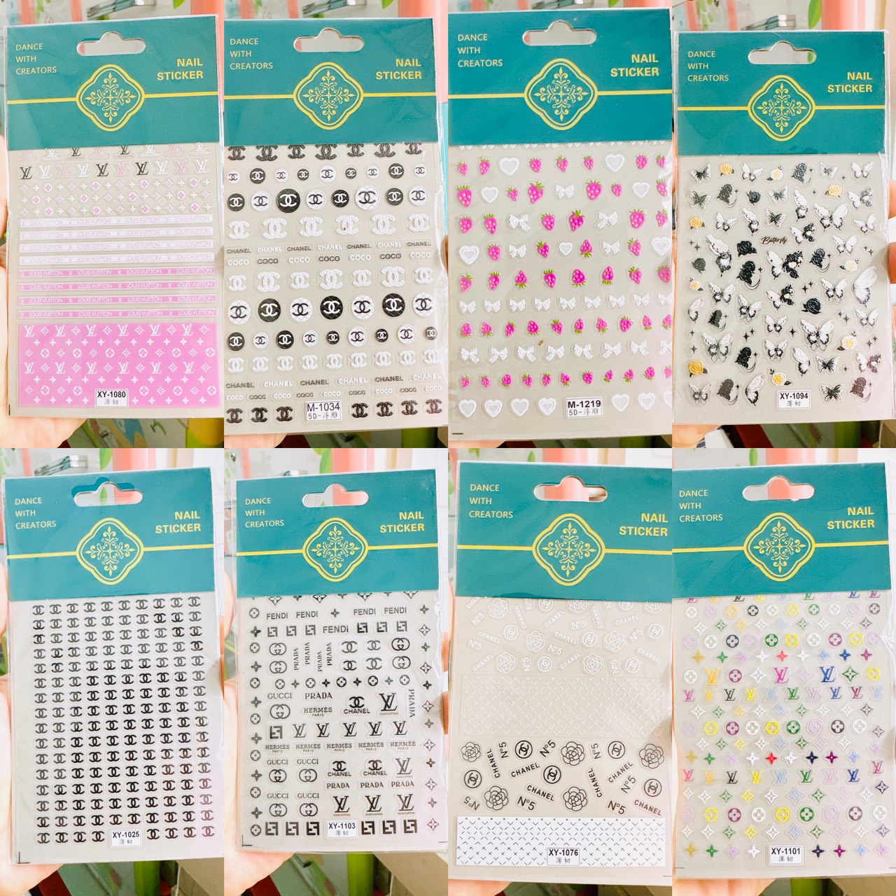 Stick 5d, stick lụa thương hiệu dành cho Nail