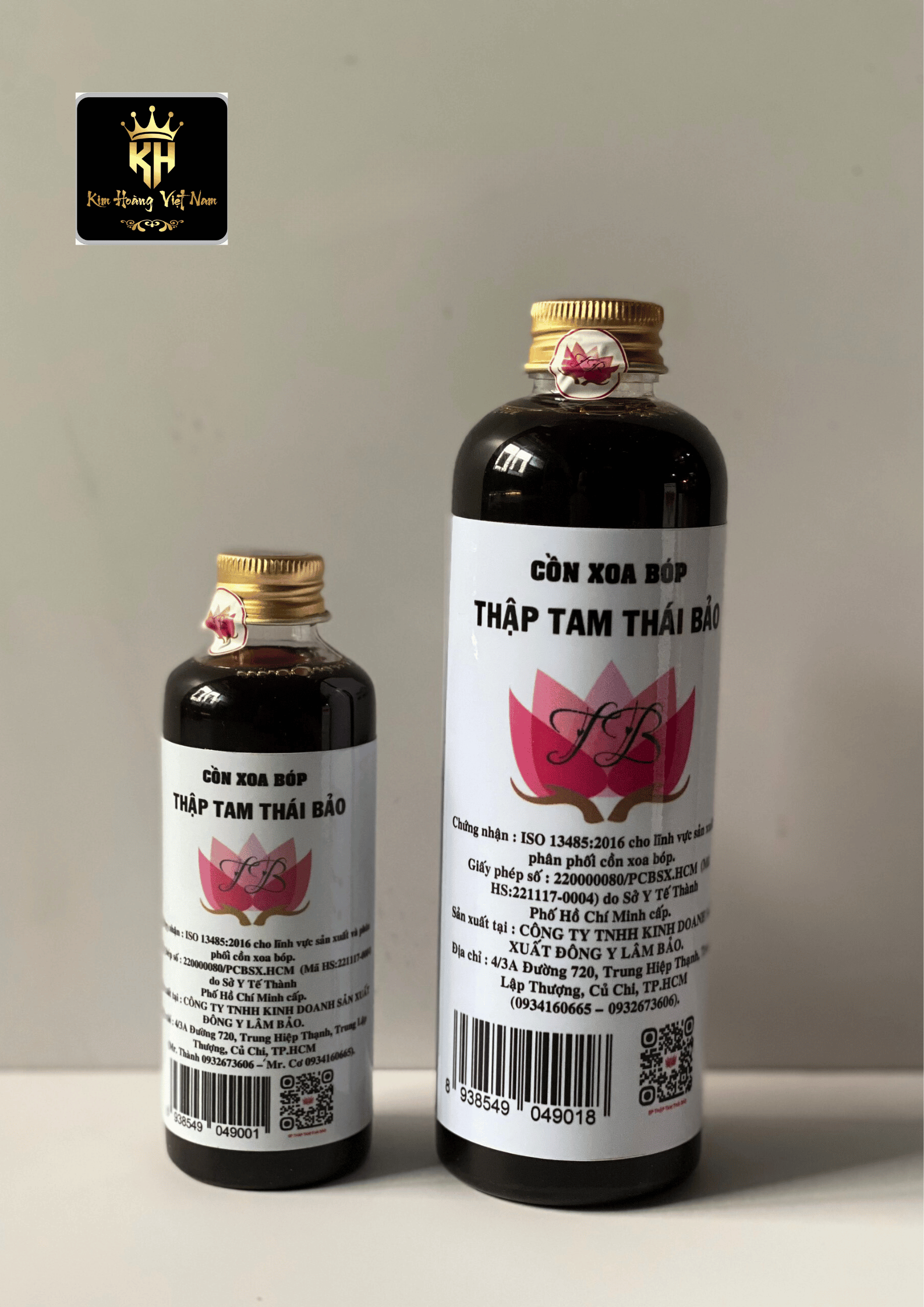 Cồn xoa bóp Thập Tam Thái Bảo