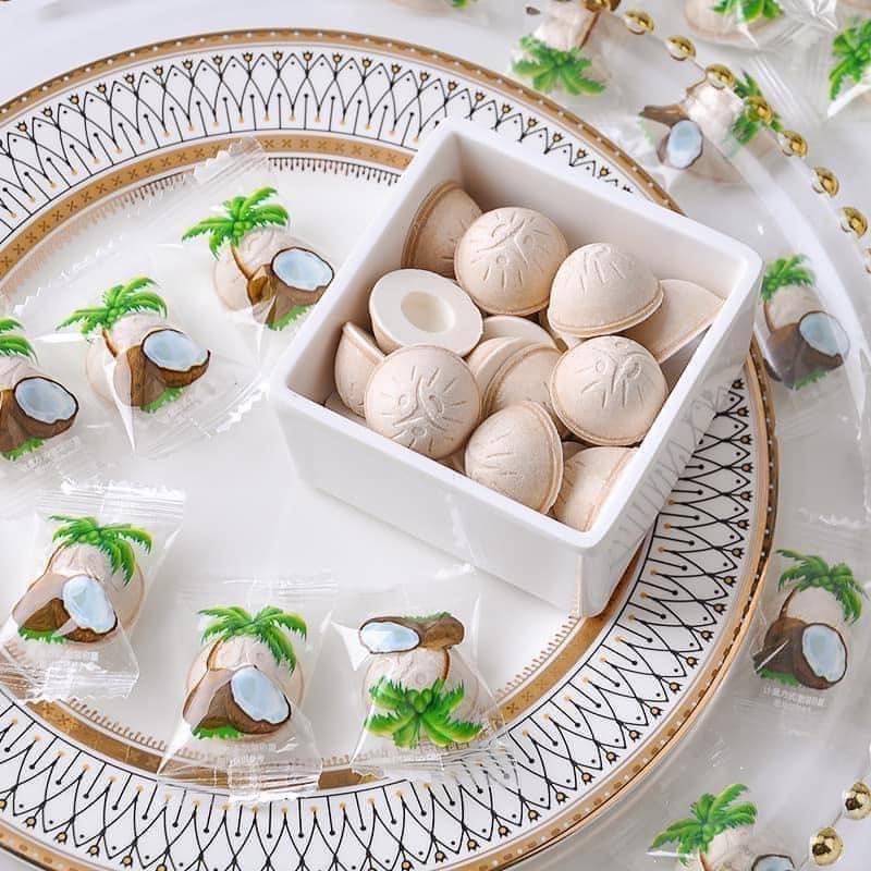 Kẹo dừa Sakura ít đường ngon thơm béo hàng nội địa trung