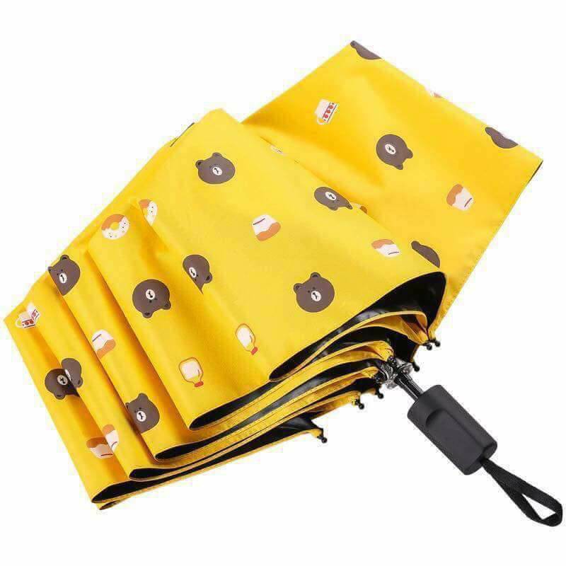 Ô Gấu Brown Cam Kết Loại 1 Ảnh Thật Ở Cuối File,Ô Gấp Gọn Bỏ Túi