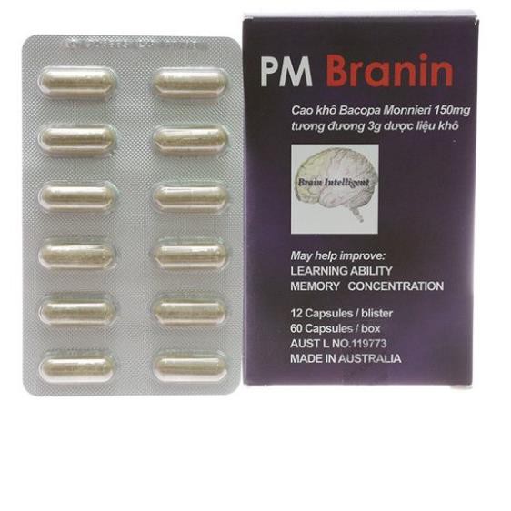 Bổ não PM Branin của ÚC cải thiện chức năng não bộ