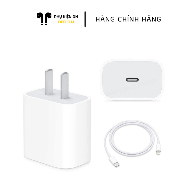Bộ sạc nhanh 18w dùng cho pro max, iphone 11, iphone xs max, iphone xs, iphone x, iphone 8 plus, iphone 8 1 đổi 1