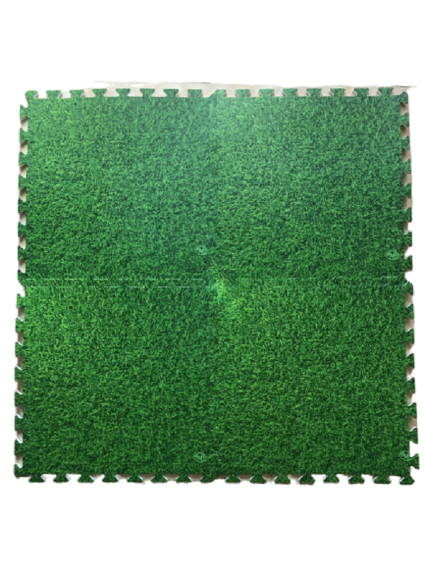 Bộ 4 Miếng Thảm Xốp  Lót Sàn hình thảm cỏ xanh lá 60x60/4 miếng