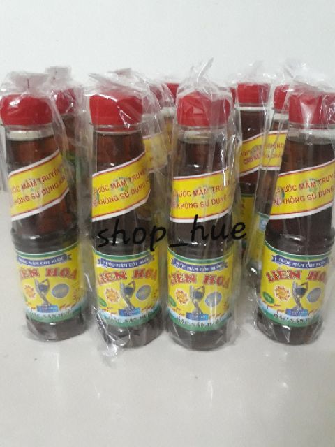 Nước Mắm Liên Hoa COMBO 10 chai nhỏ làm truyền thống tại Huế