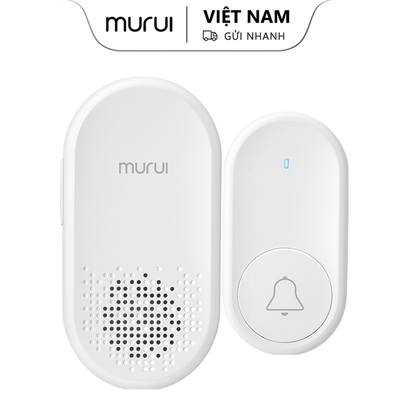 Xiaomi Youpin MURUI Chuông cửa không dây Trang chủ Điện tử Điều khiển từ xa Khoảng cách Ding Dong Anti-Wired Người già Caller Chuông