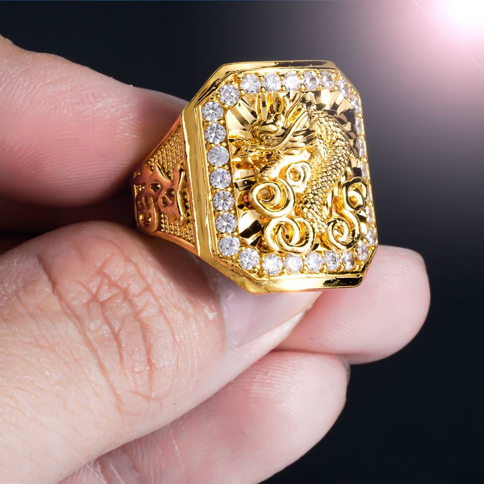 Nhẫn rồng vuông uha