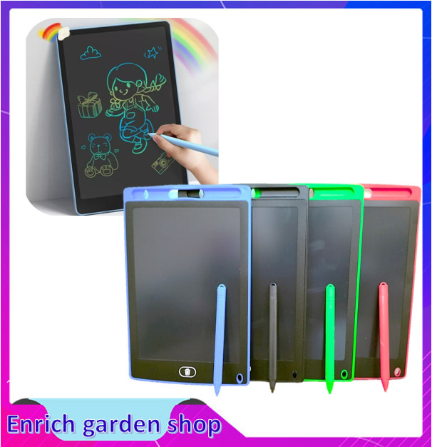 Bảng viết tự xoá lcd cho bé 8.5 inch - bảng vẻ thông minh