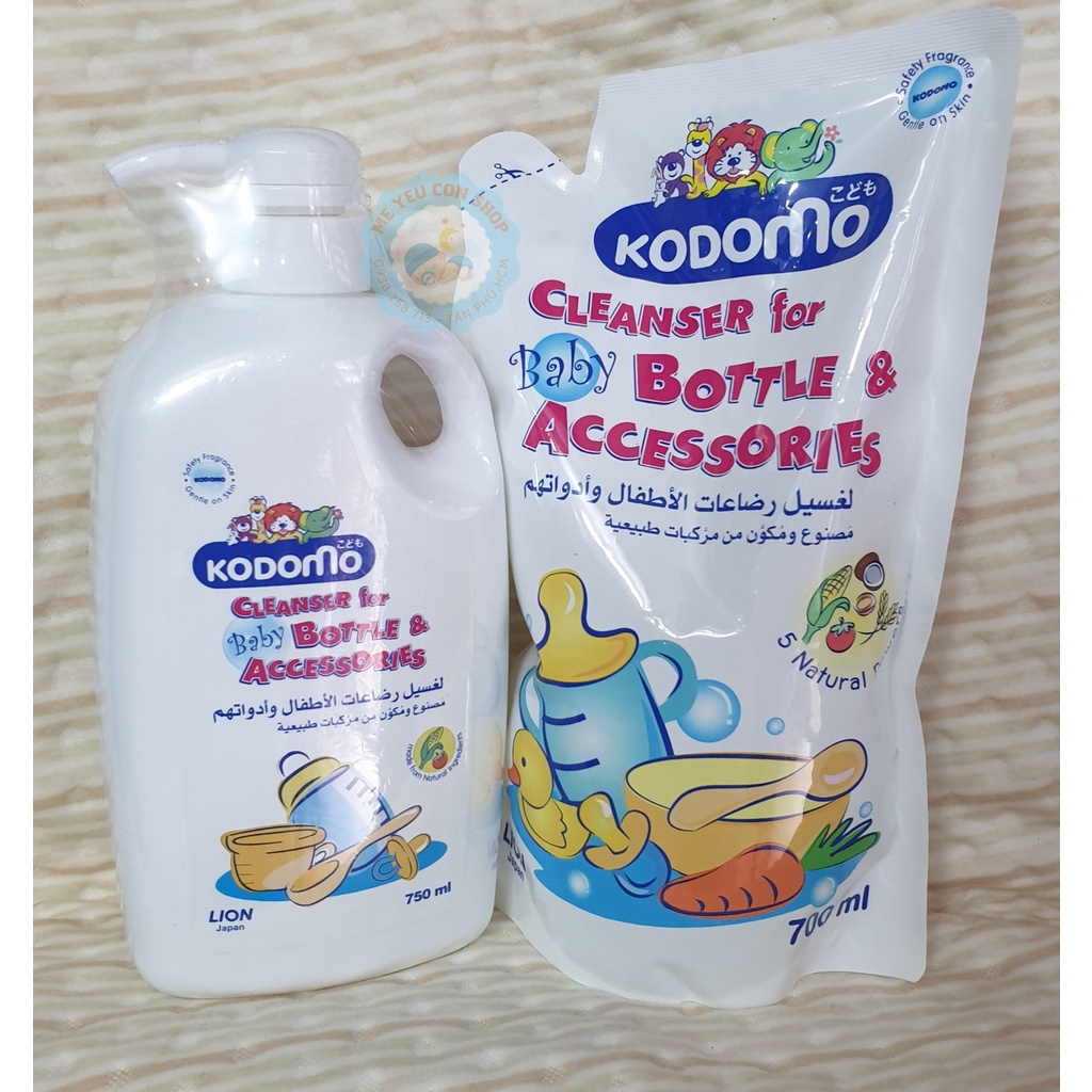Nước rửa bình sữa kodomo
