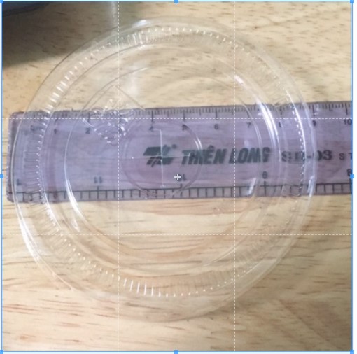 Nắp nhựa pet ly giấy phi 90