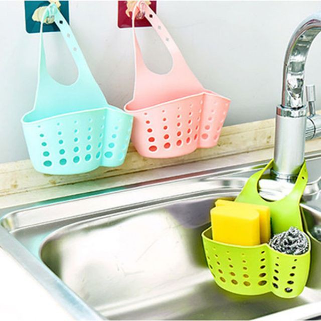 Giỏ treo bồn rửa chén tiện dụng, giỏ treo bồn rửa bát