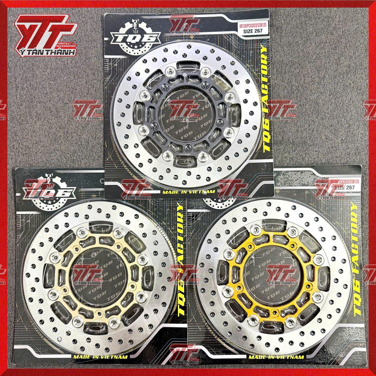 Tq6 267mm Brake Disc for Ab 150, Cub 125 Ms02