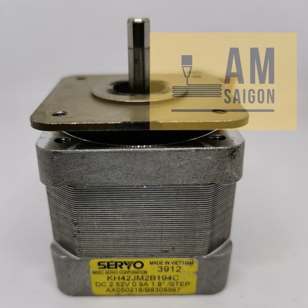 Động cơ bước 42 - step motor 42 nidec servo ngoại hình ok, hàng tháo máy không đồng loại