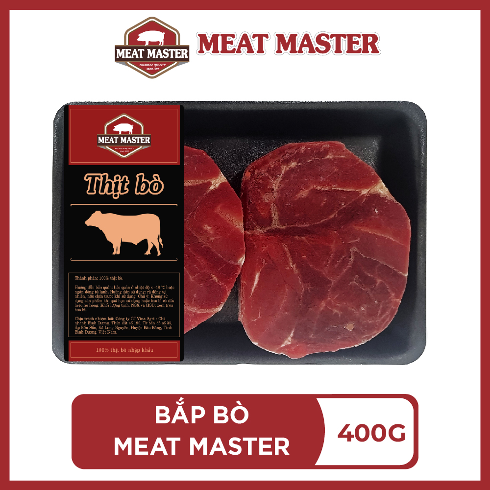 HCM  Bắp bò Meat Master  400 G  - Giao nhanh