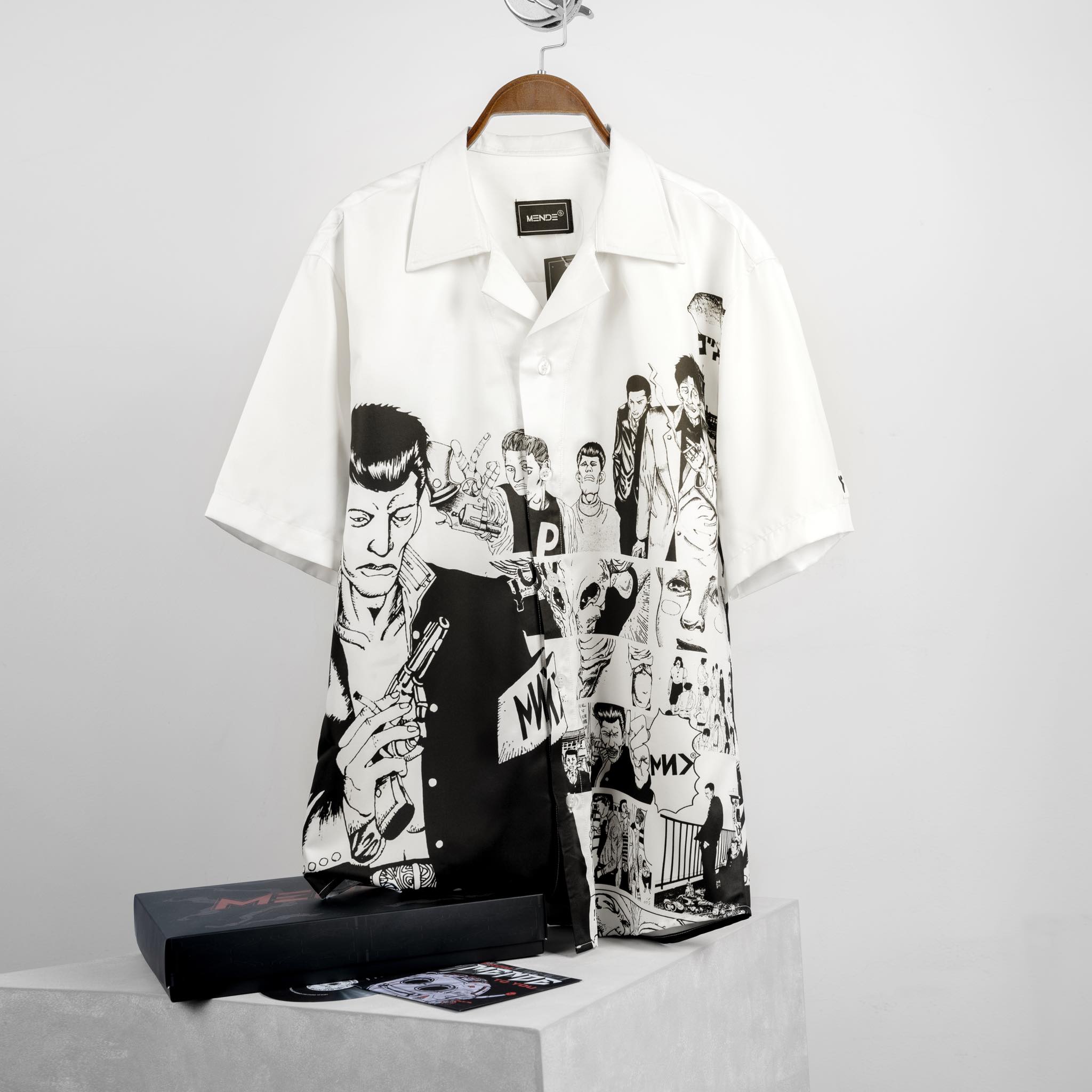 MENDE - Ruku Shirt - Áo sơ mi nam tay ngắn