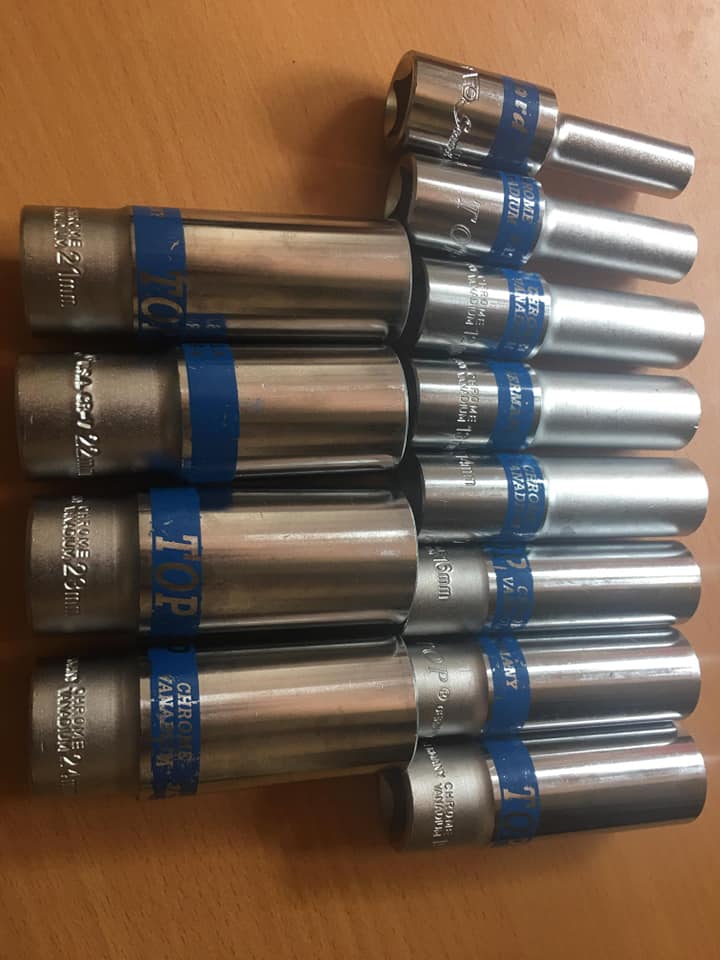 Đầu khẩu ( tuýp) GERMANY 1/2" Lục giác (Đầu khẩu lục giác- Dài 76mm) -Thiết Bị Trường Thành
