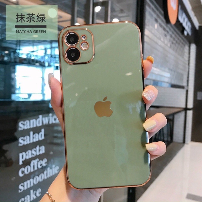 Ốp Lưng Iphone 6, 6s, 6s plus, 7plus, 8plus Độ Iphone 12 Viền Vuông