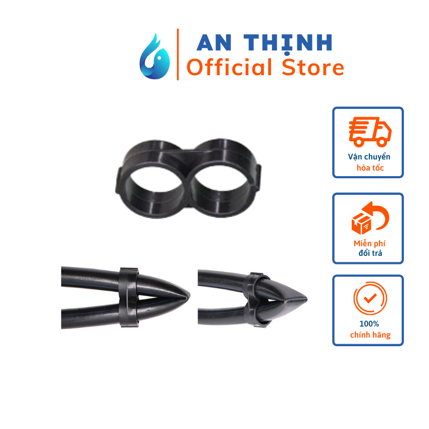 Combo 10 bịt cuối ống tưới ldpe 16mm