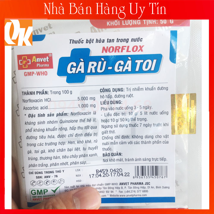 Gà rù-gà toi gói 50 gam-dùng úm gà-