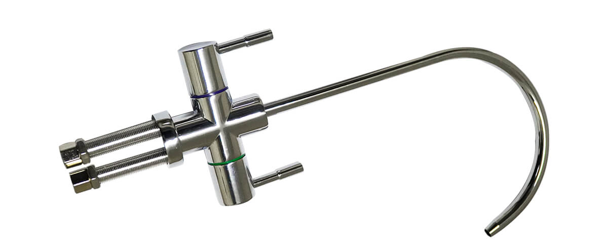 Vòi nước inox 2 khóa cao cấp chống rỉ sét