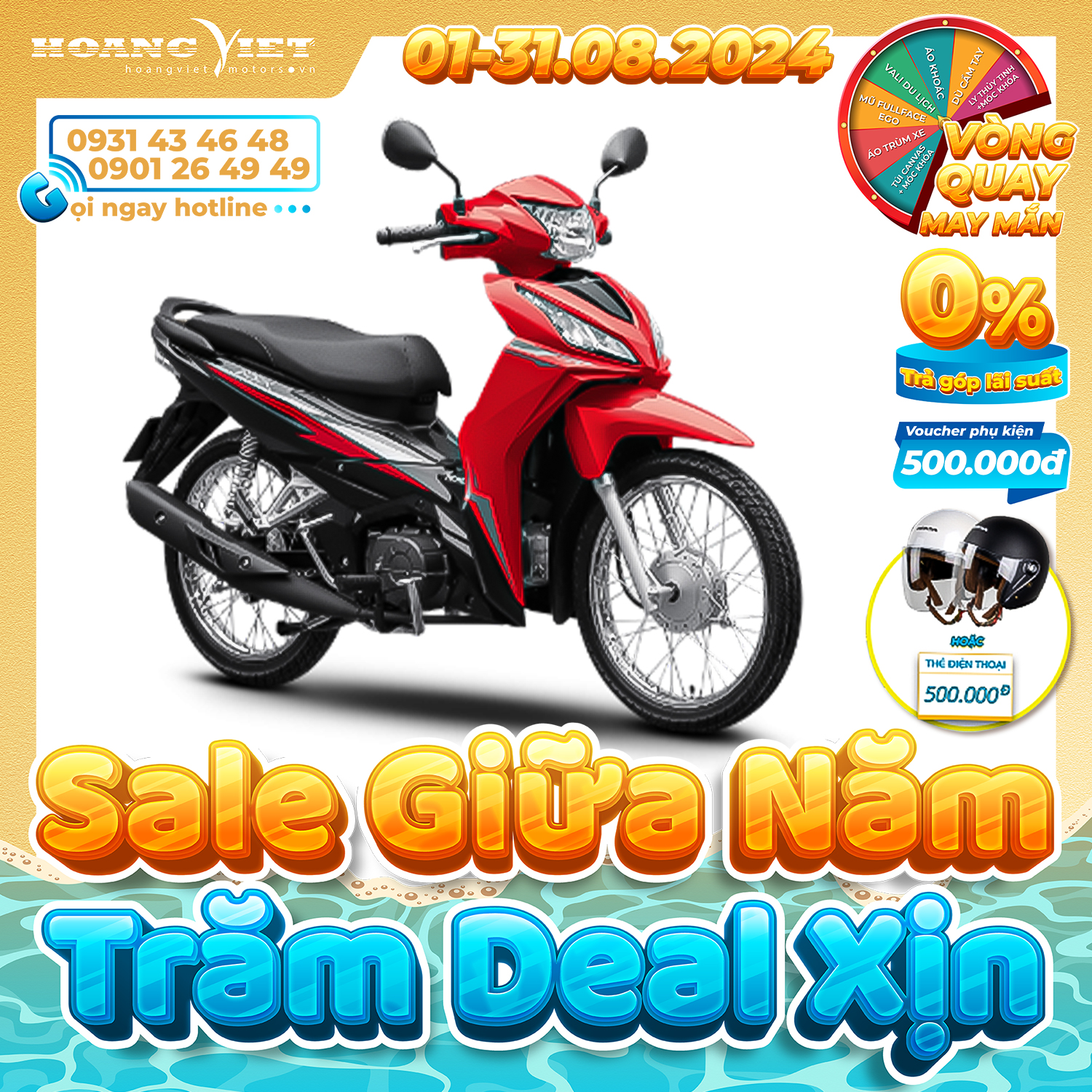 Xe máy honda wave rsx 110cc 2024 - phiên bản tiêu chuẩn