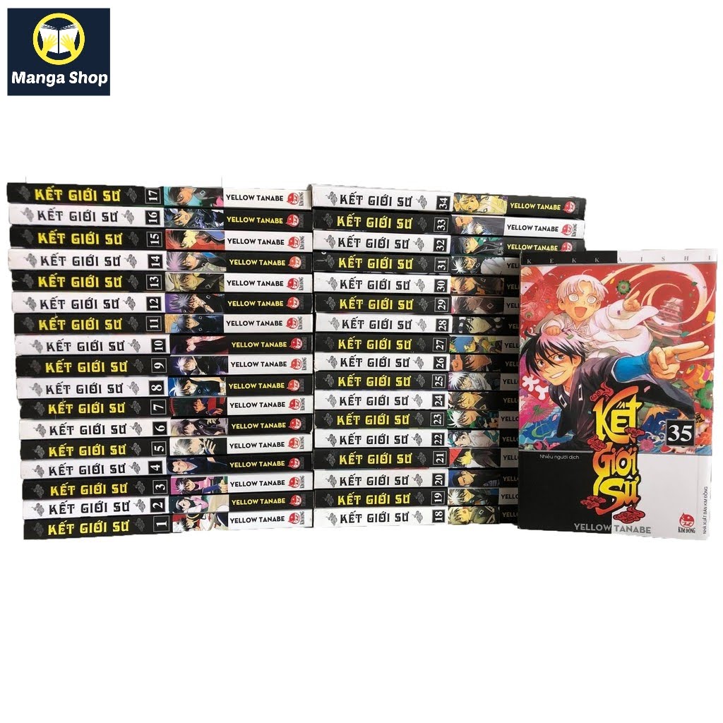 [HCM]Bộ truyện tranh Kết Giới Sư - Full 35 tập